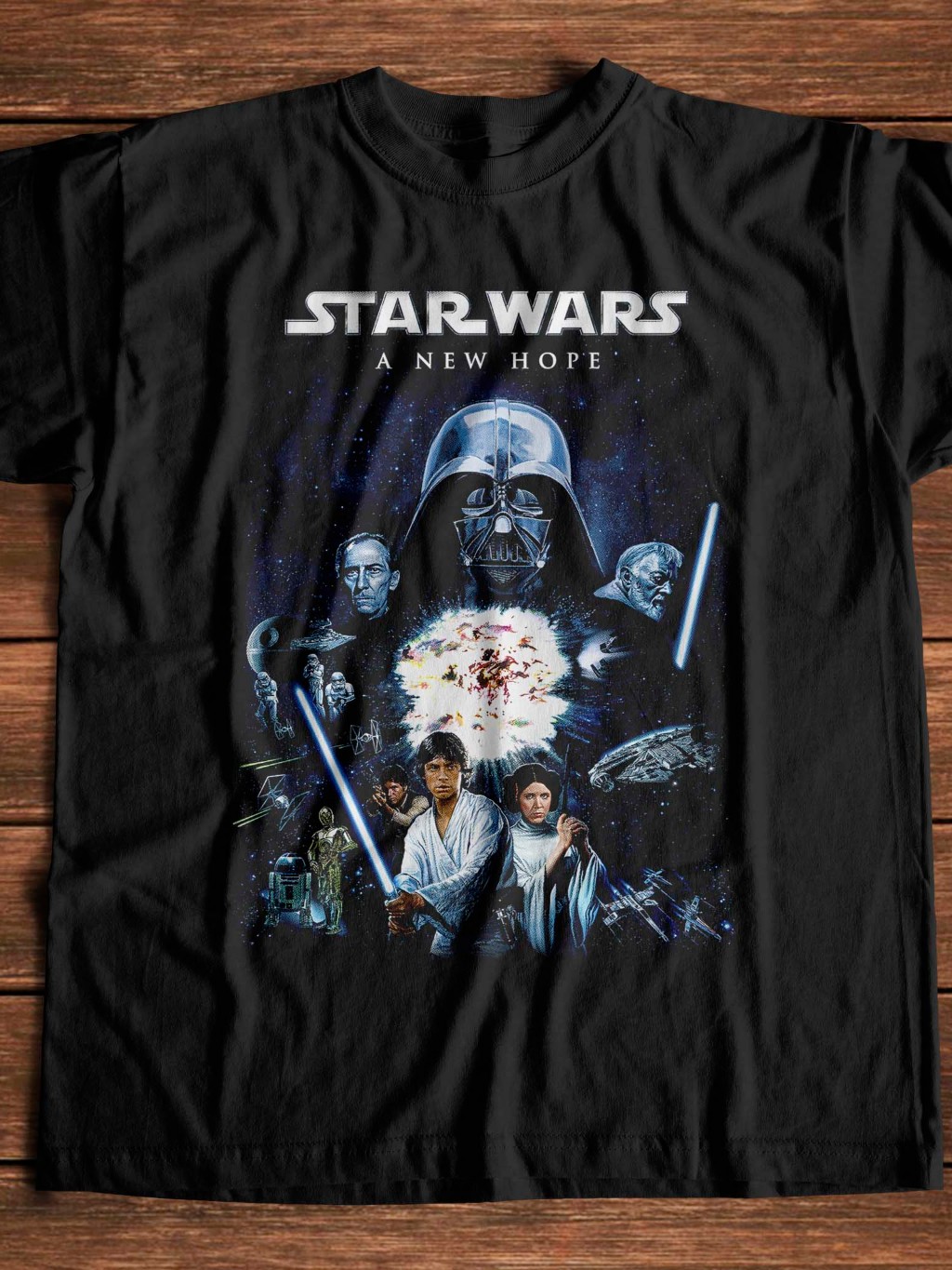 Camiseta Star Wars A New Hope Alternative Poster | Shopee Brasil