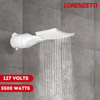 Lorenzetti Ducha Multitemperaturas Loren Shower Ultra 127v 5500w Branco Elétrico