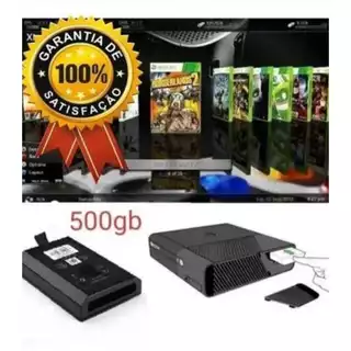 HD interno com 200 Jgs para Xbox 360 jtg rgh