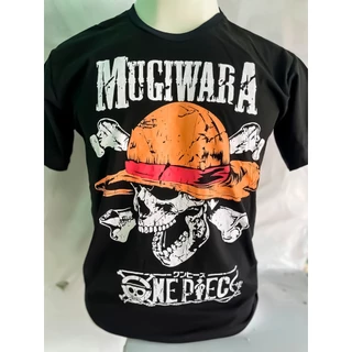 Camiseta Mugiwaras Anime One Piece Luffy Camisa 100% Algodão