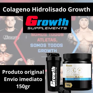 Colágeno Hidrolisado Coqueteleira 700Ml Growth Suplementos Original