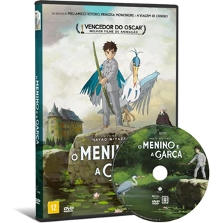 DVD O Menino e a Garça (2023)