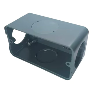 Kit C/ 20 Caixa Para Condulete 5 Entradas Cinza Inpol em Oferta na Shopee