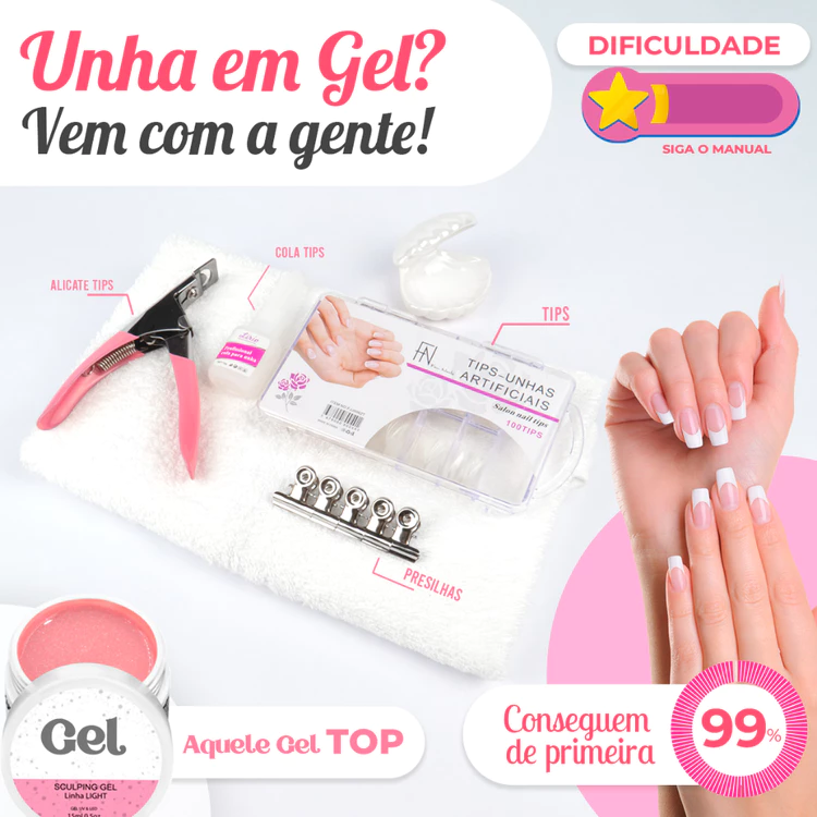Kit de ferramentas para unhas
