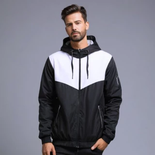 Jaqueta de Frio Blusa Corta Vento Premium Com Capuz Casaco Blusão Bobojaco com Ziper