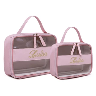 2 Maletas Kit Maternidade Grande Pequena Bebes Bolsinhas em Oferta na Shopee