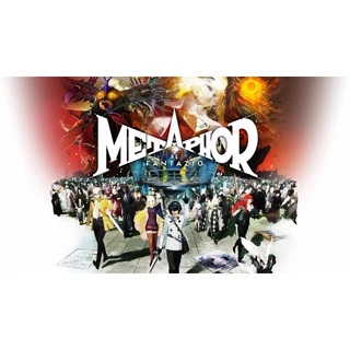 METAPHOR REFANTAZIO - Quadro Decorativo em Mdf - Medidas 60x40 cm - Game - Decoração - Anime