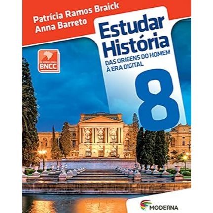 Livro do PROFESSOR Estudar História 8 ano | Shopee Brasil