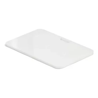 100 Crachá De Acrilico Branco 3mm Para Sublimação Horizontal