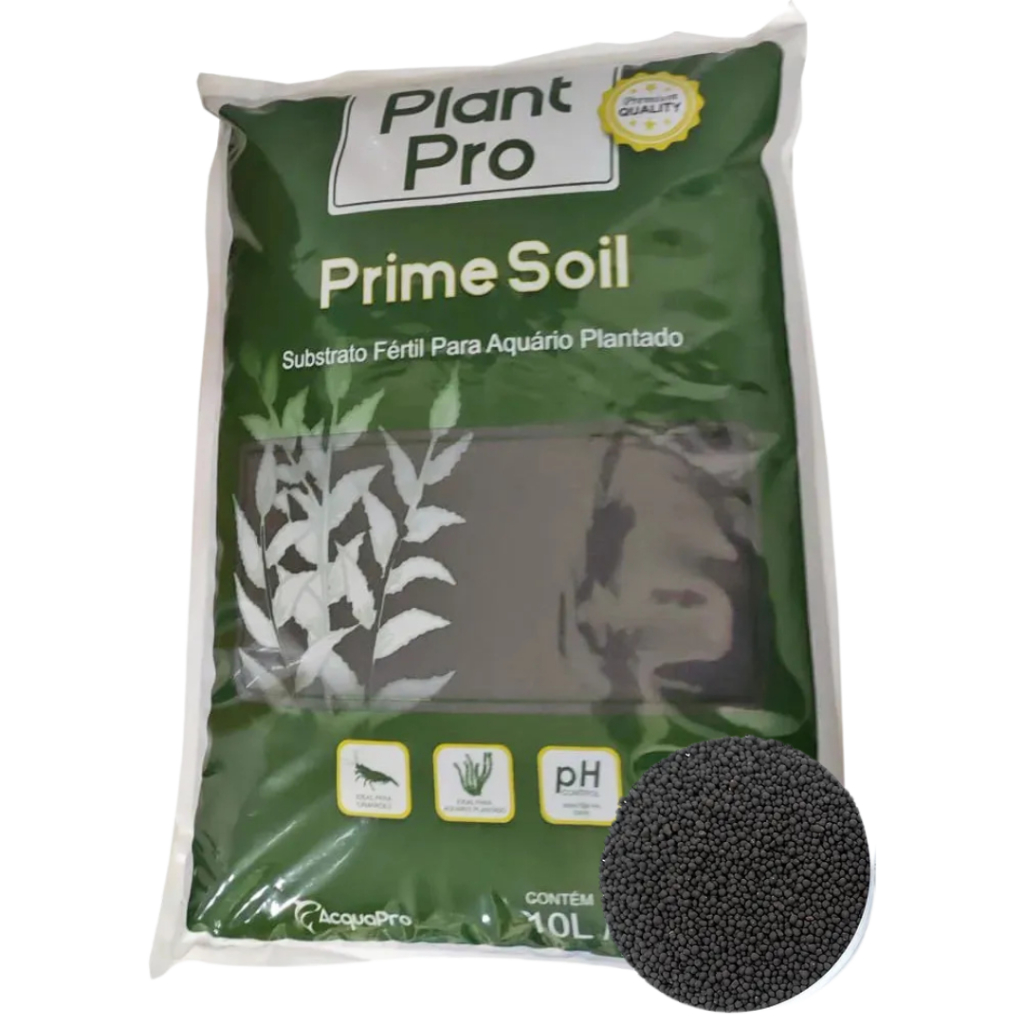 Substrato Fértil Plantpro Prime Soil Black Para Aquario Plantado - 10 ...
