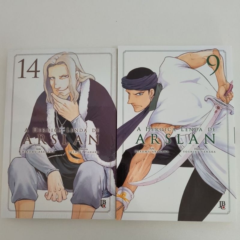 A Heróica Lenda de Arslan 09 e 14 | Shopee Brasil