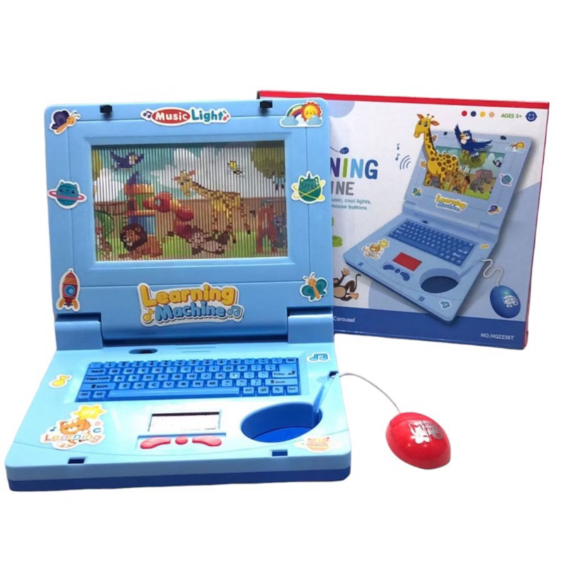 Notebook Laptop Infantil Brinquedo Educativo Musical Com Luz | Shopee ...