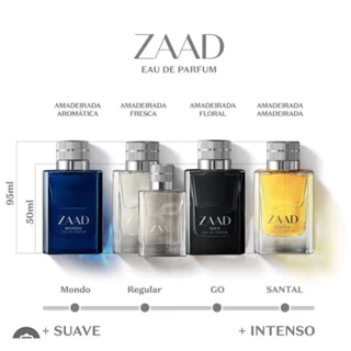 Perfume Zaad O Boticário 95ml - original e lacrado. Deo Parfum