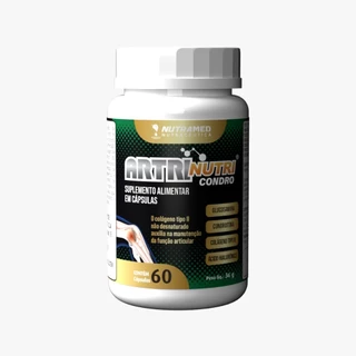 Artrinutri Condro (Condroitina + Glucosamina + Colágeno T2 + Á. Hialurônico) - 60 cápsulas