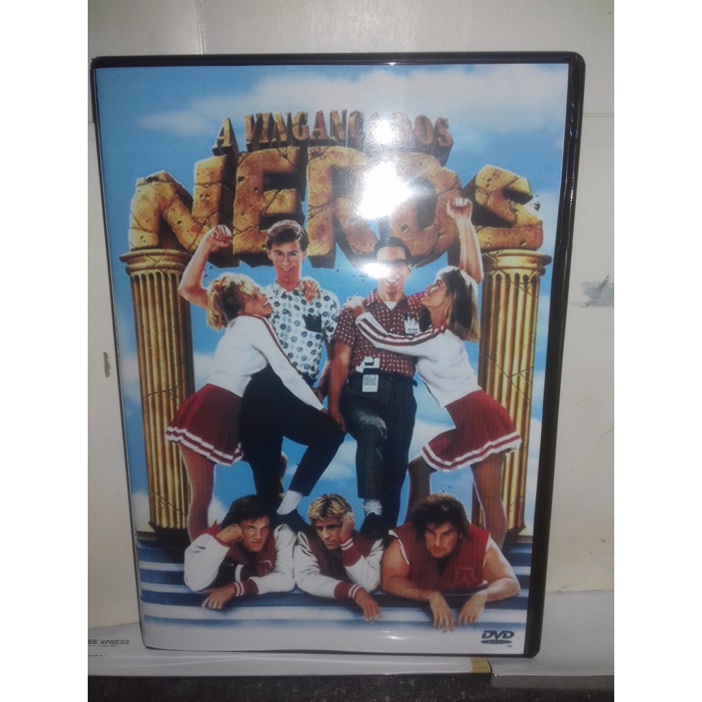 DVD Coleção A Vingança dos Nerds (04 Filmes) Dublado/Dual Áudio