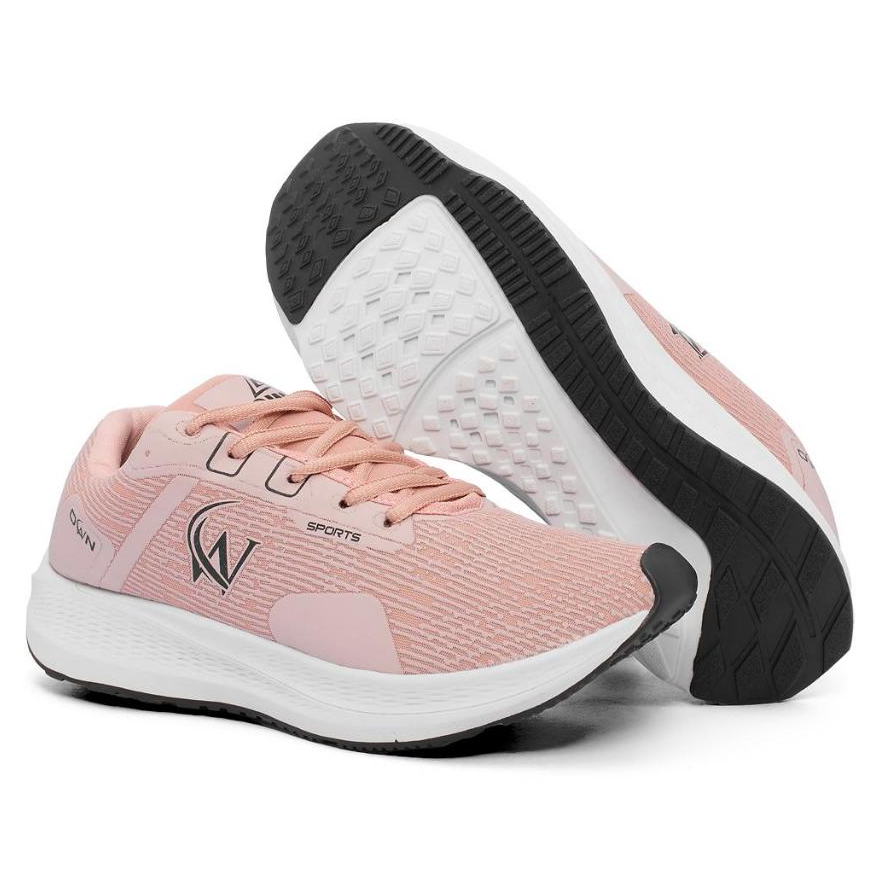 Tênis feminino ALTA QUALIDADE academia caminhada na promoção leve e confortável lançamento 2024 para esporte e lazer