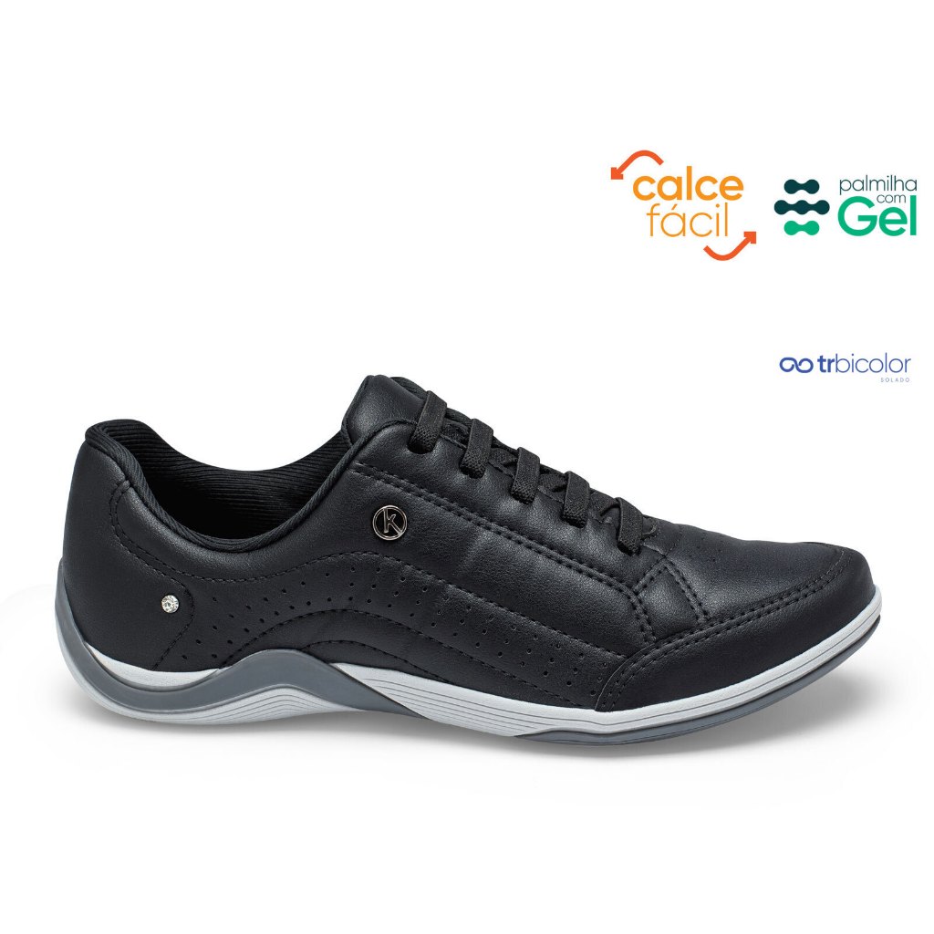 TÊNIS FEMININO CASUAL CALCE FÁCIL PALMILHA GEL KOLOSH C3663