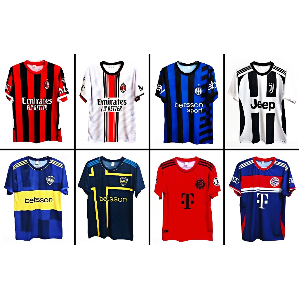 Camisas Times Internacionais Árabe Inglês Alemão Variadas Casa Fora Alternativo Camisa de Time Lançamento