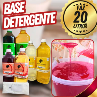 Base kit detergente faz 20 litros lava louças - FÁCIL DE FAZER
