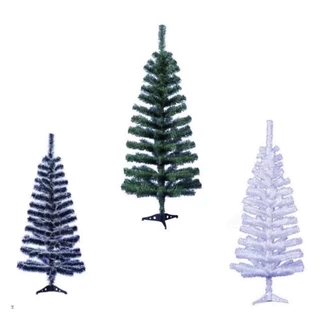 Árvore de Natal Verde Branca ou Nevada Tradicional 1,5 metros Decoração