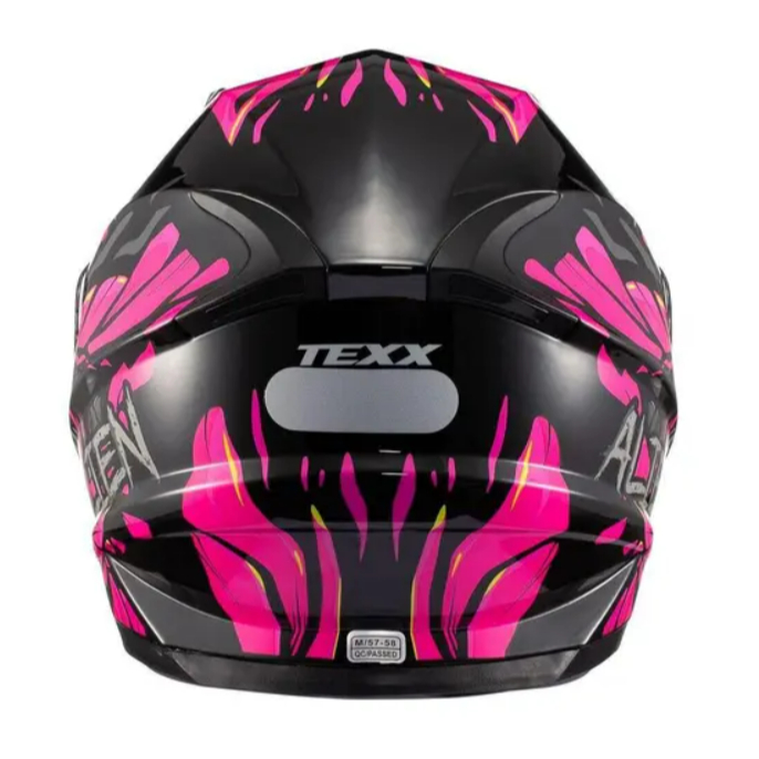 CAPACETE TEXX HAWK ALIEN ROSA | Shopee Brasil