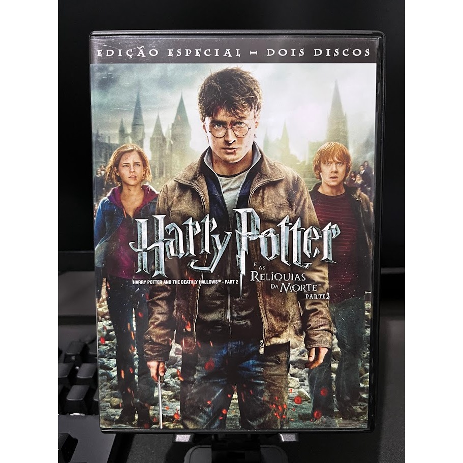 DVD Harry Potter e as Relíquias da Morte: Parte 2 Mídia Física Original