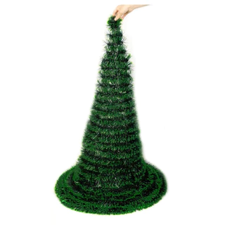 Árvore De Natal Verde Dobrável Compacta 180cm
