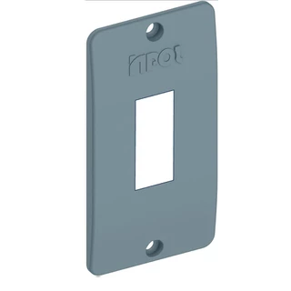 Kit c/12 Tampa 1 interruptor condulete 1'' Cinza INPOL em Oferta na Shopee