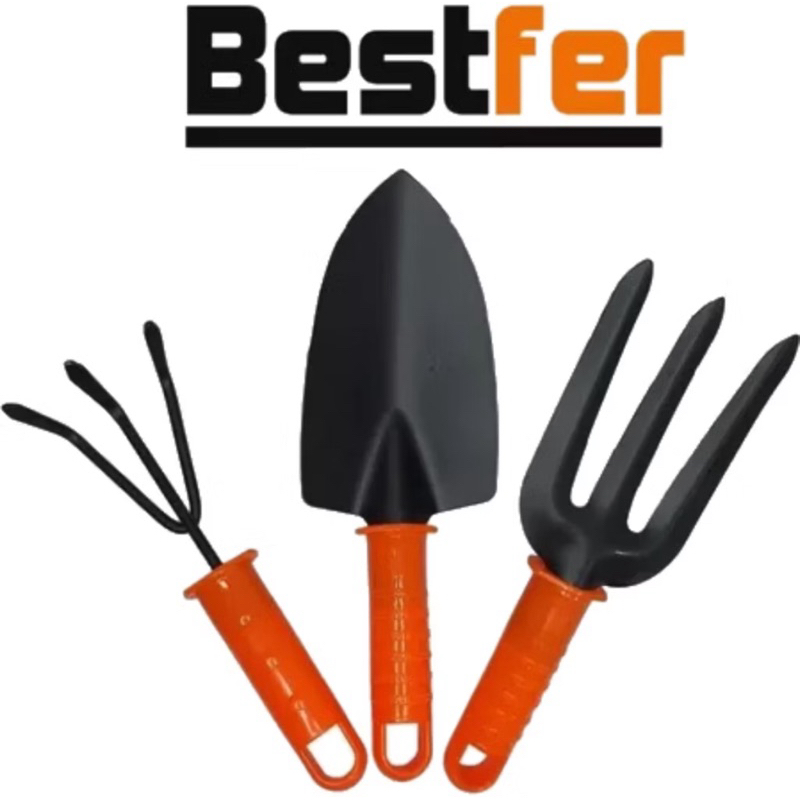 Kit Ferramenta para Jardinagem BestFer com 3 peças BestFer | Shopee Brasil
