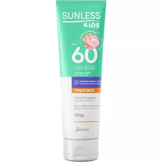 Protetor Solar Kids 120g FPS 60 Toque Seco em Oferta na Shopee