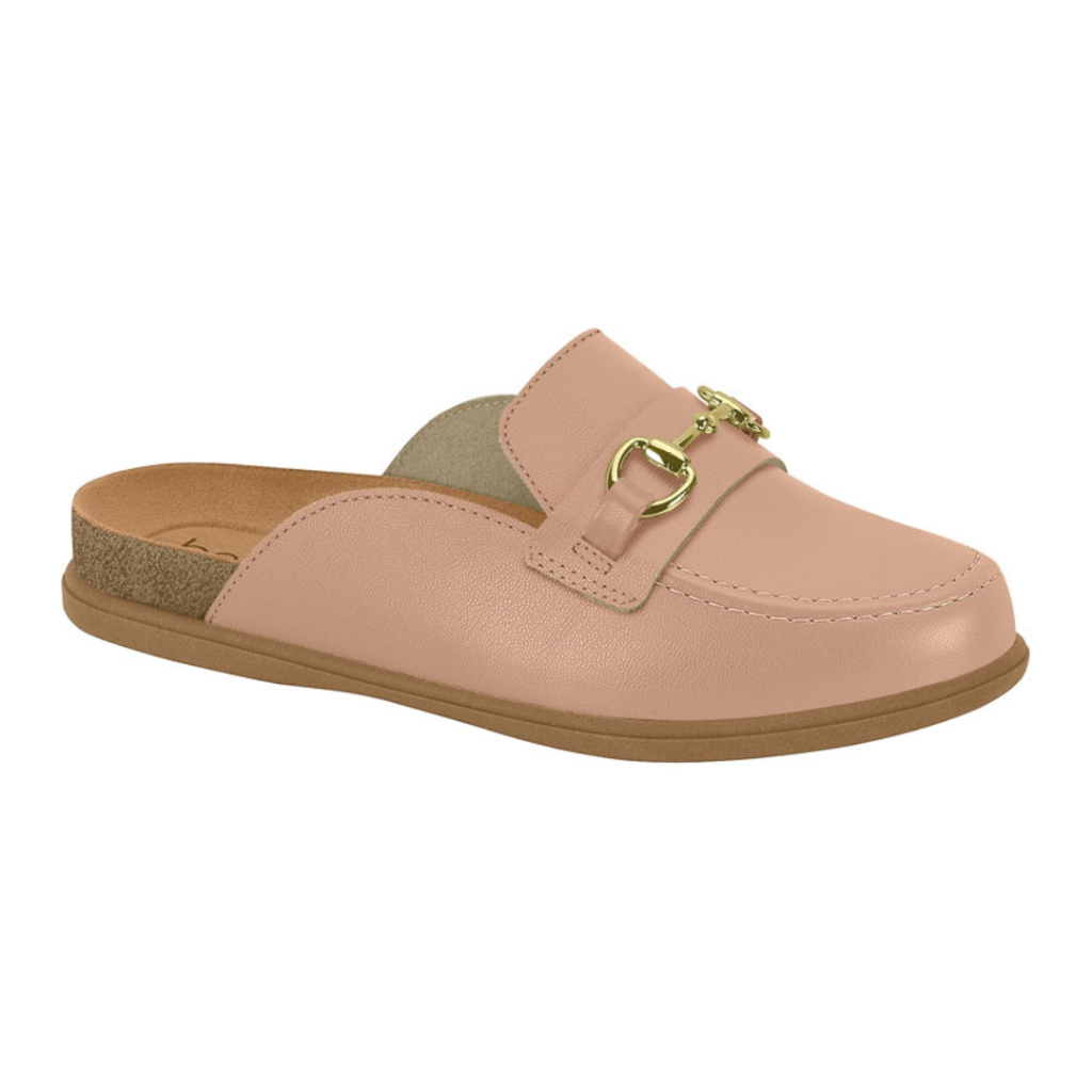 Mule Clog Aberto Mocassim Feminino Casual Aberto Beira Rio