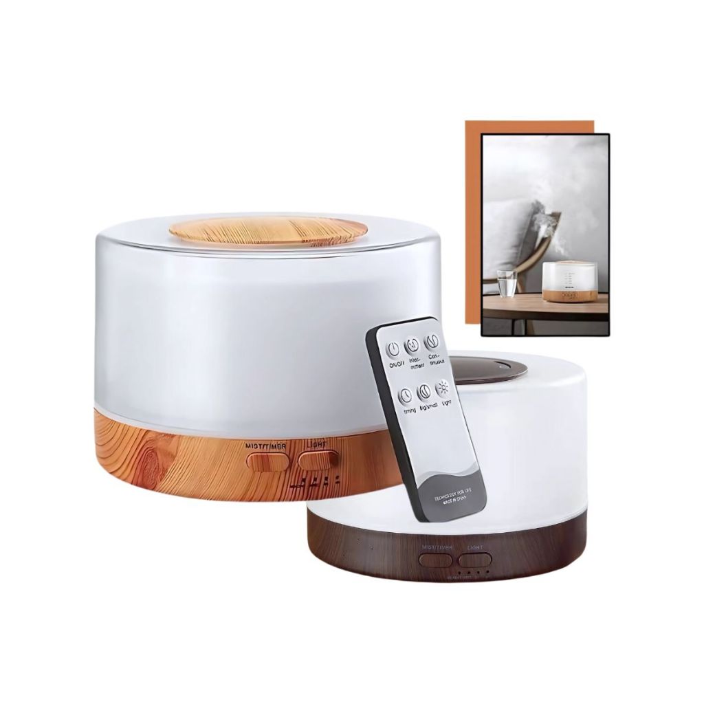 Difusor De Aromas, Umidificador De Ar Ultra-Sônico 300Ml