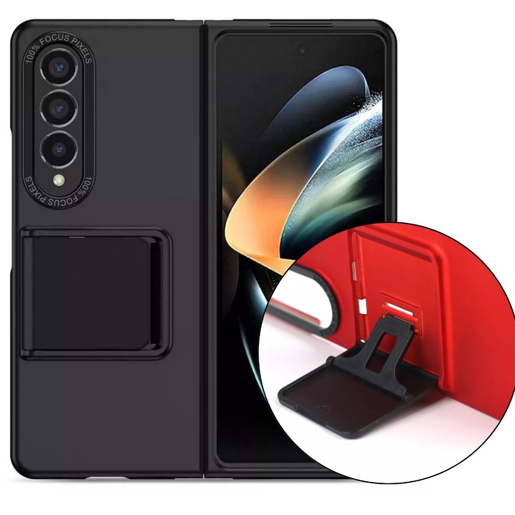 Capa Capinha para Z Fold 5 Suporte TPU Ultra Resistente Case Suporte Apoio
