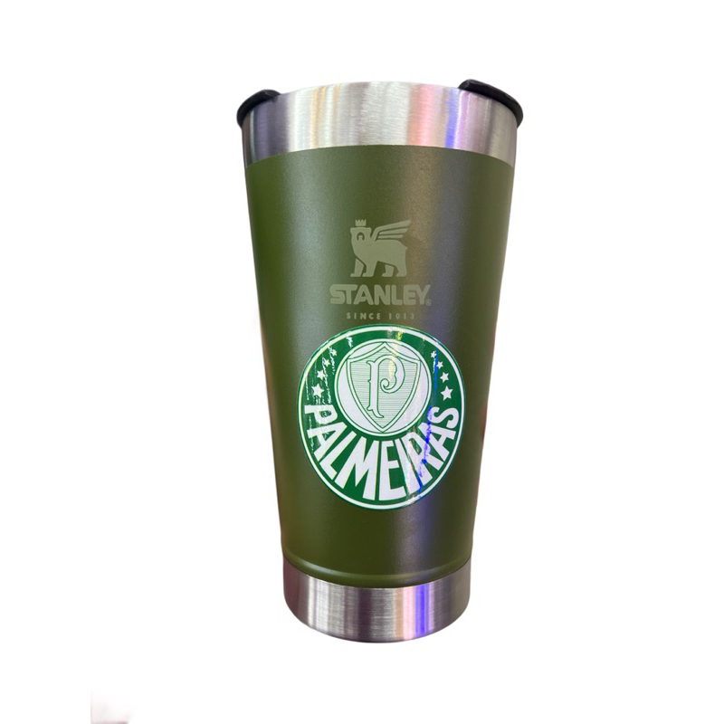 Copo Térmico Stanley 473ml Palmeiras | Shopee Brasil