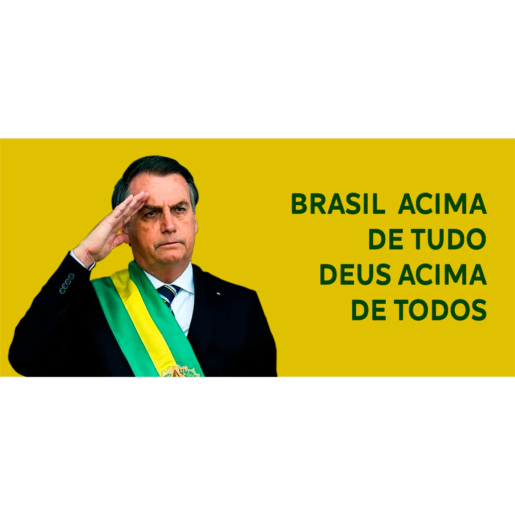 Caneca Bolsonaro Brasil Acima De Tudo e Deus Acima De Todos 2