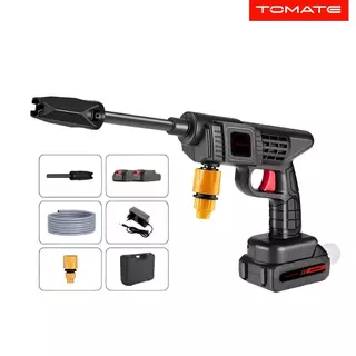 Lavadora de Alta Pressão Portátil Recarregável Para Carros E Jardins Linha Premium MXC-015 Tomate