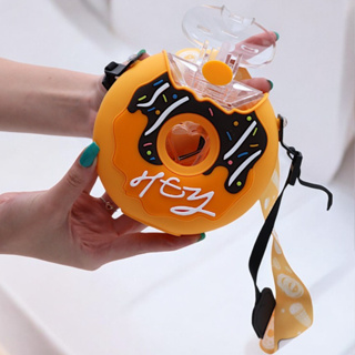 Garrafa de Água Infantil Donuts Rosquinha 380ml Para Crianças