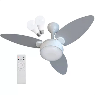 Ventilador De Teto Ventisol Elluz Inverter Controle Remoto - Bivolt