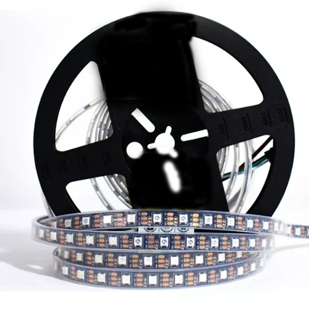 2 Fita Led WS2812 Rgb Endereçável 5v 90w 300 Led IP67 | Shopee Brasil