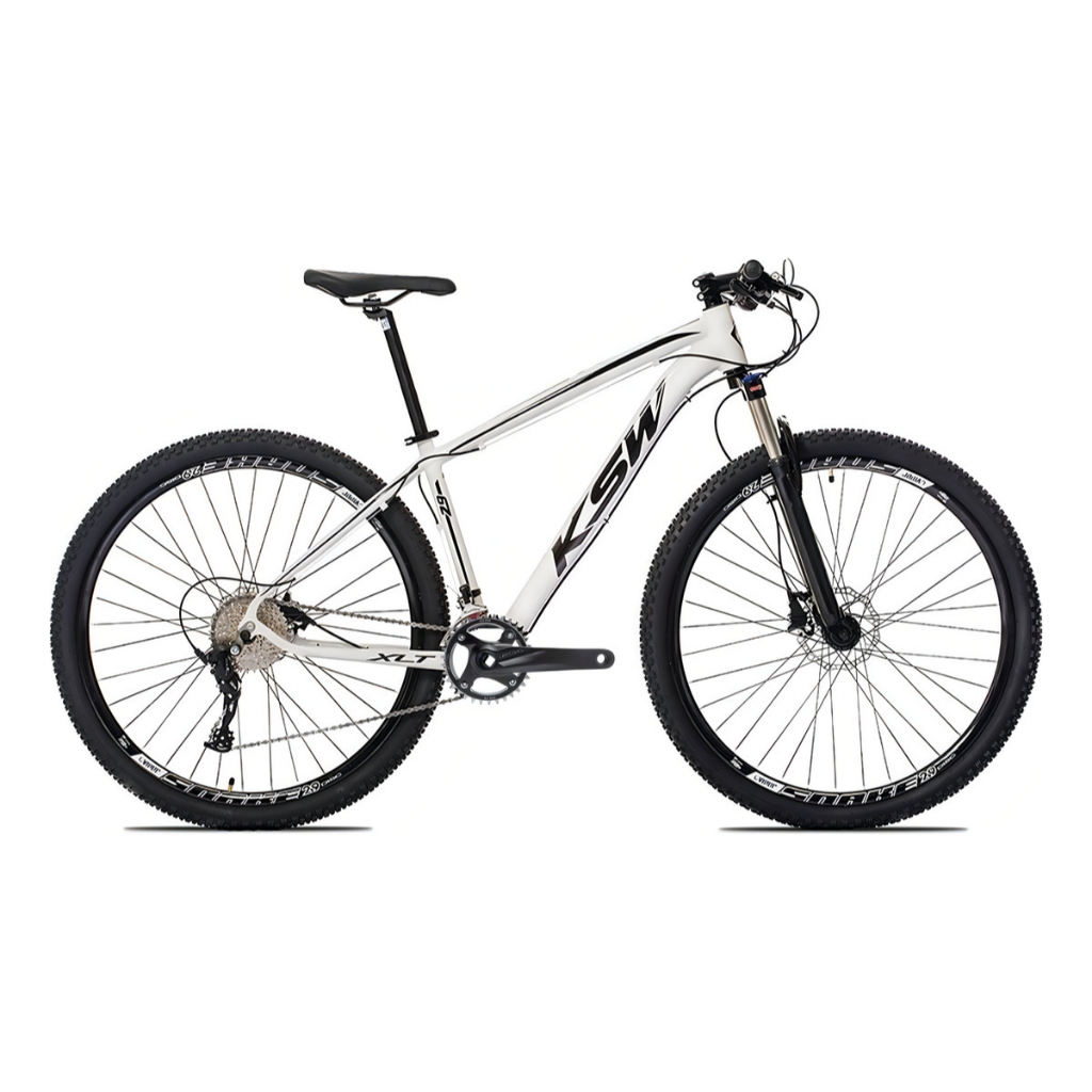 Bicicleta 29 Ksw Xlt100 9v Freio Hidráulico Trava K7 11/40
