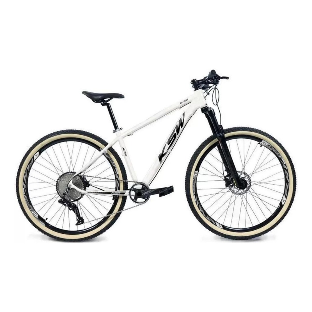 Bicicleta 29 Ksw Xlt100 9v Freio Hidráulico Trava K7 11/40