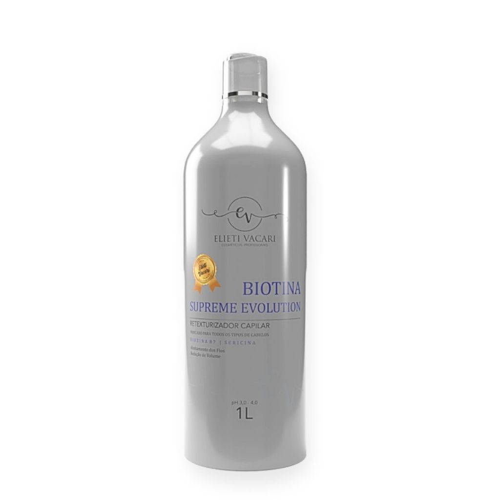 Escova Semi Definitiva Biotina Supreme 1L - Elieti Vacari