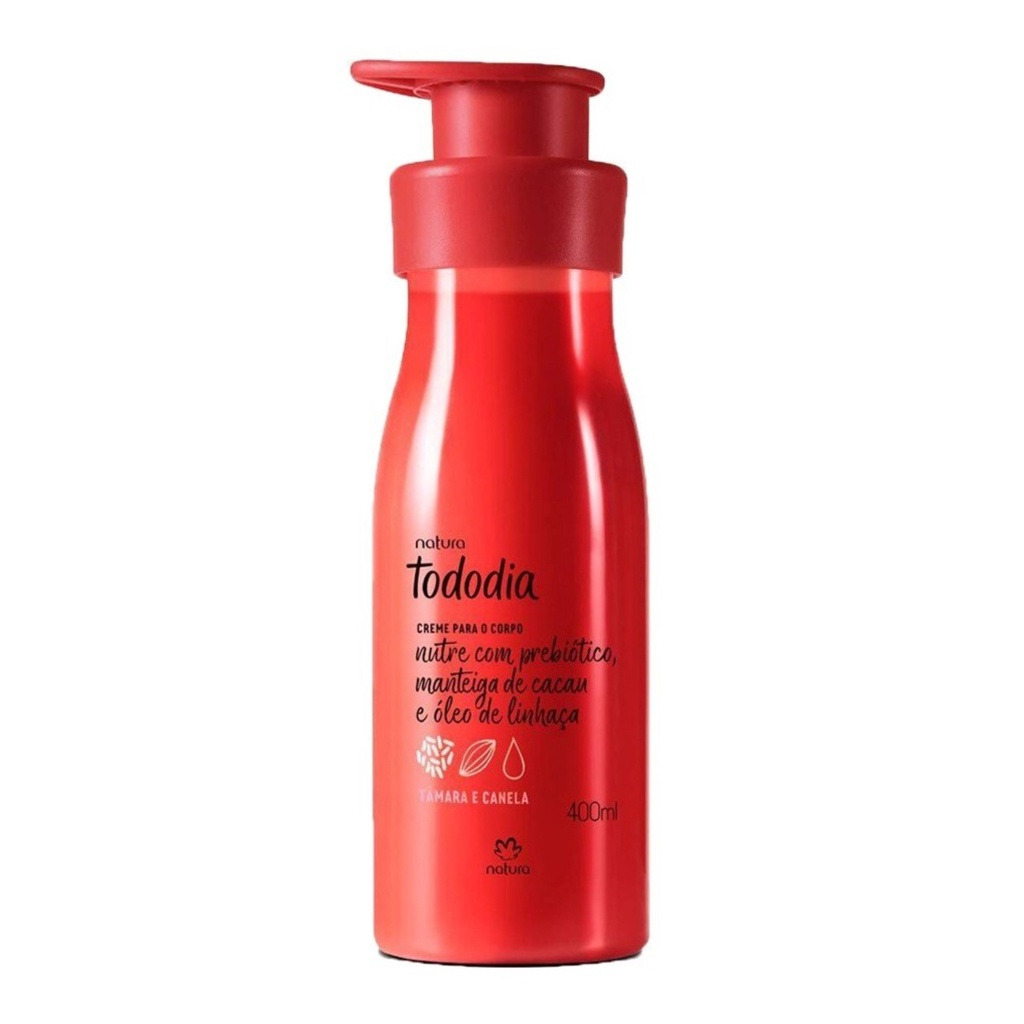 Hidratante Natura Tâmara e Canela 400ml | Shopee Brasil