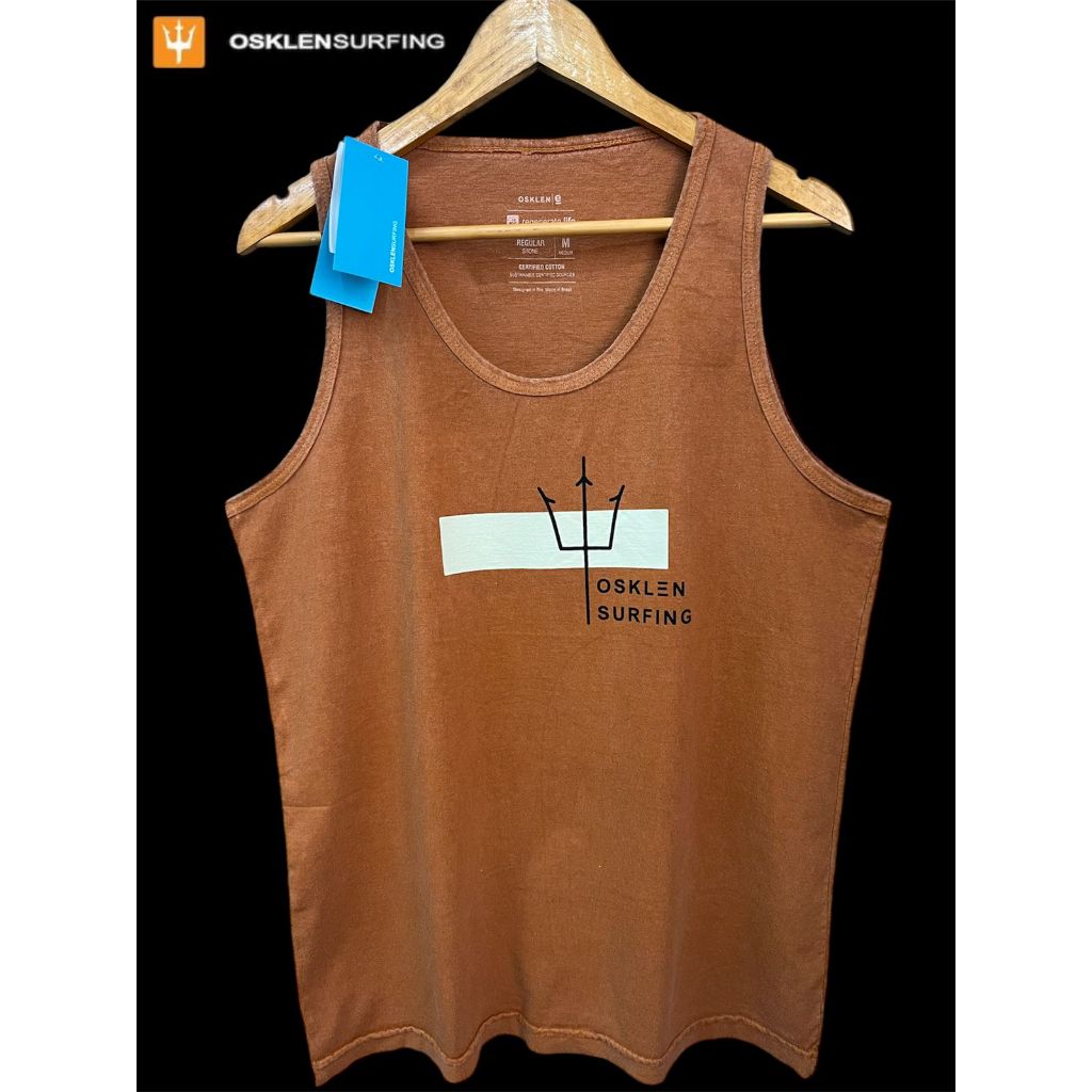 Camiseta Regata Stonada Estampada Malha
