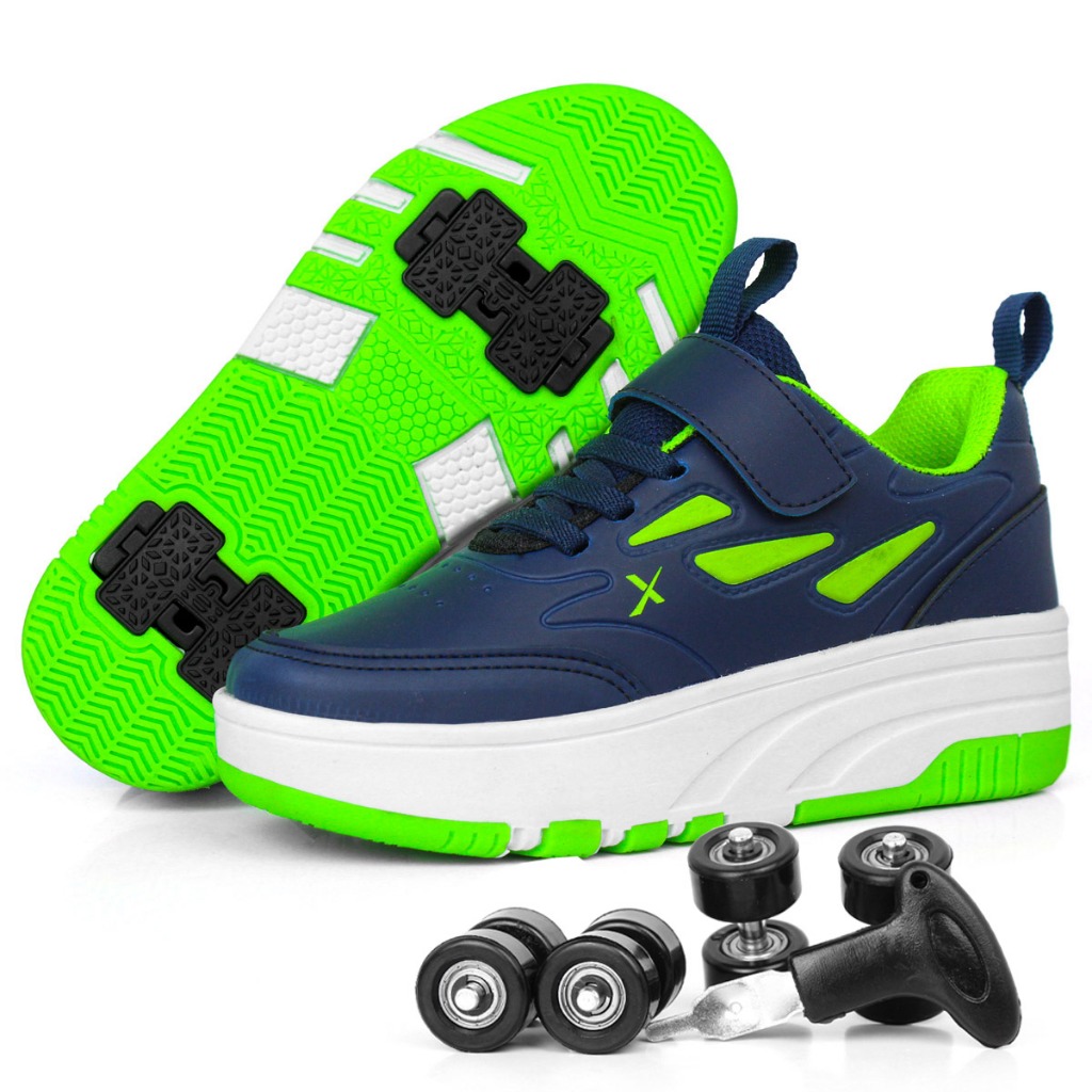 Tenis De Rodinha Infantil Kids Calçado Para Criança Patins