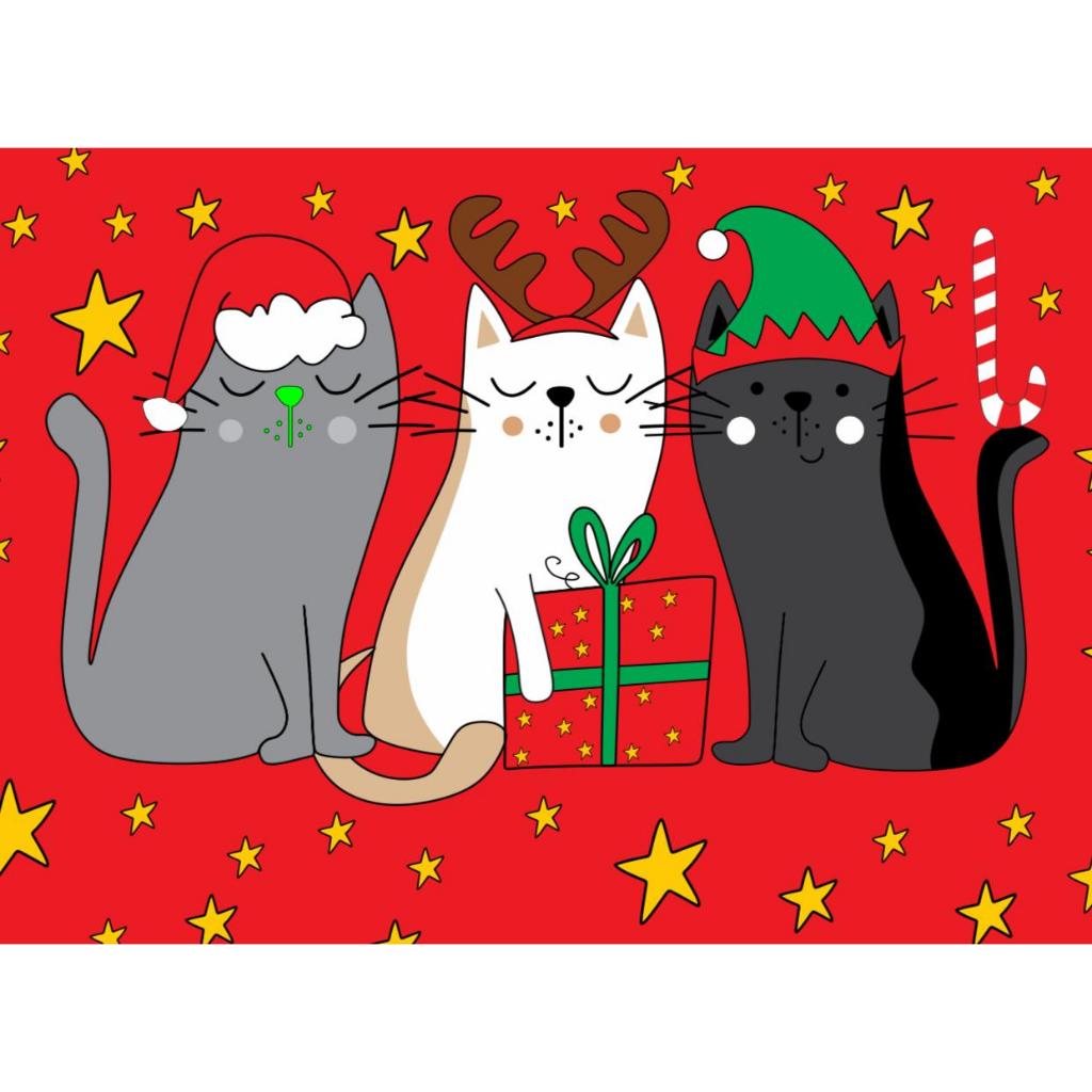 Tapete Capacho Antiderrapante 70x50 Decorativo de Porta para Natal