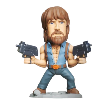 Chuck Norris Chibi Nenderoid 10cm Figure Escultura