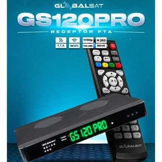 Receptor Satélite Globalsat GS 120 Pro Modelo 2024 Novo