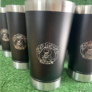 Copo Térmico Personalizado com seu Nome e Times com Tampa e Abridor 473ml