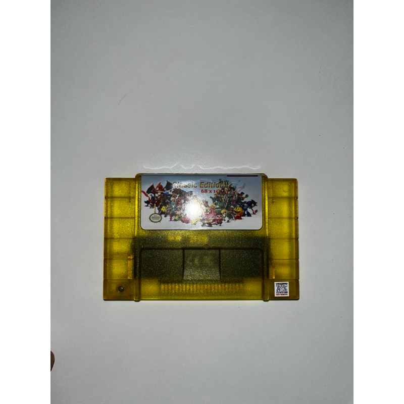 cartucho snes super nintendo 68 jogos | Shopee Brasil